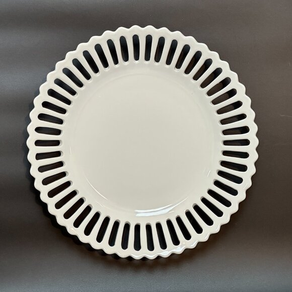 NEW Ralph Lauren RLL White 12" Pavillion China Serving Platter Plate - Picture 11 of 16
